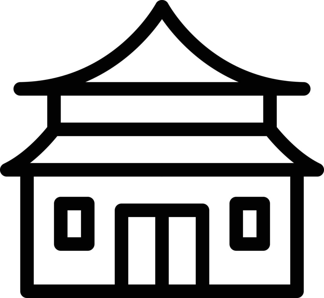 temple vector illustration on a background.Premium quality symbols.vector icons for concept and graphic design.