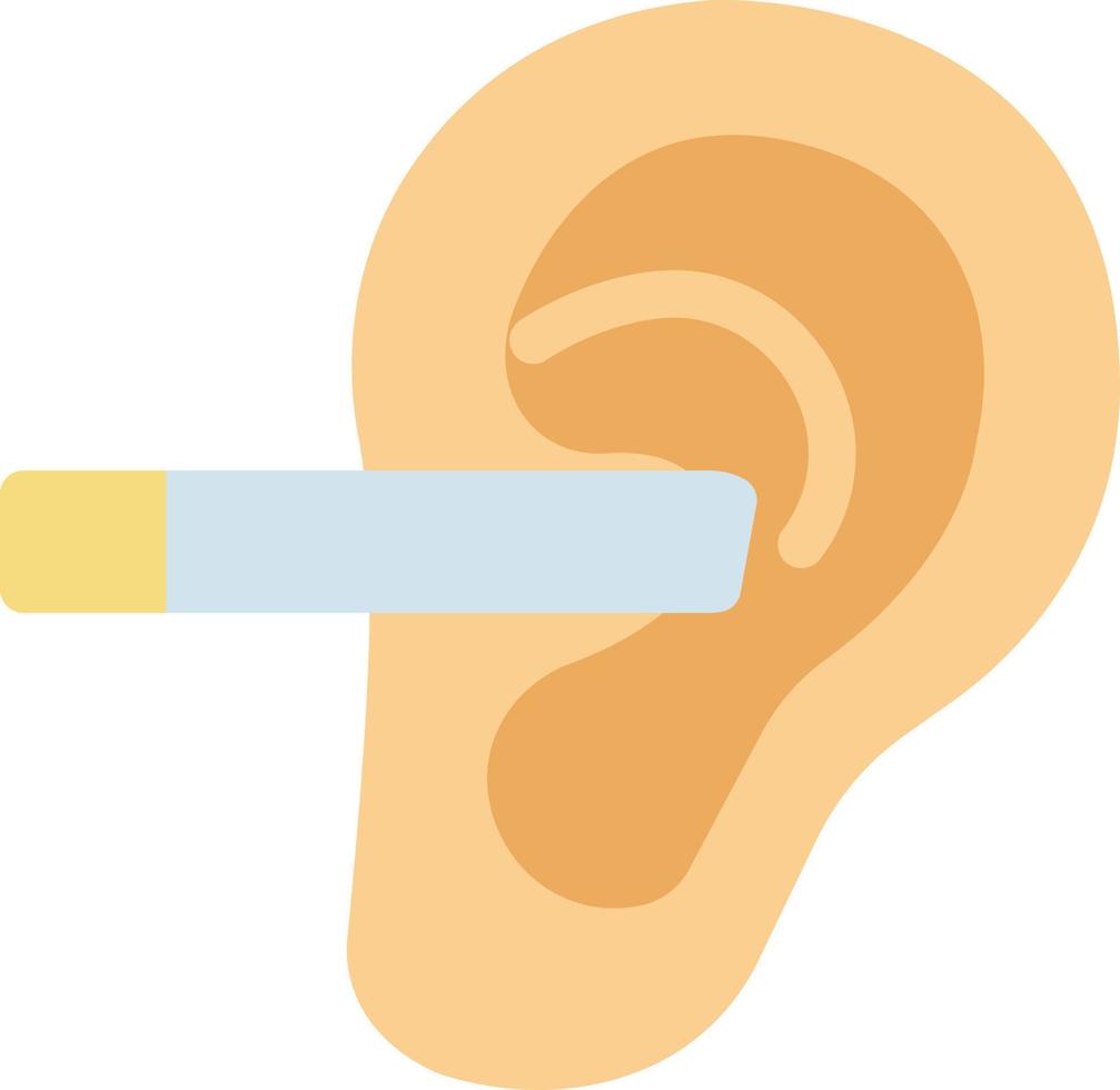 ear vector illustration on a background.Premium quality symbols.vector icons for concept and graphic design.