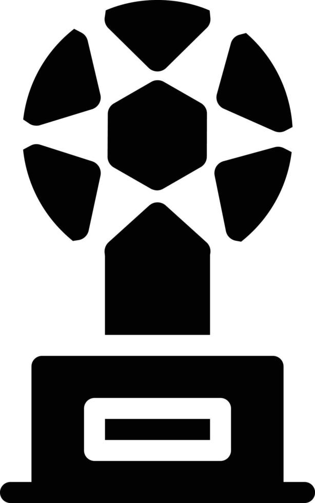 ilustración vectorial de fútbol en un fondo. símbolos de calidad premium. iconos vectoriales para concepto y diseño gráfico. vector