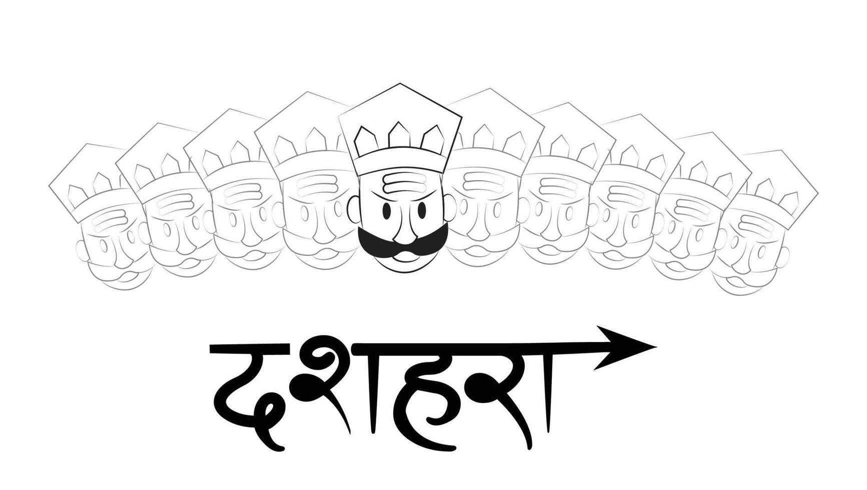 Happy Dussehra Wishes Free Vector
