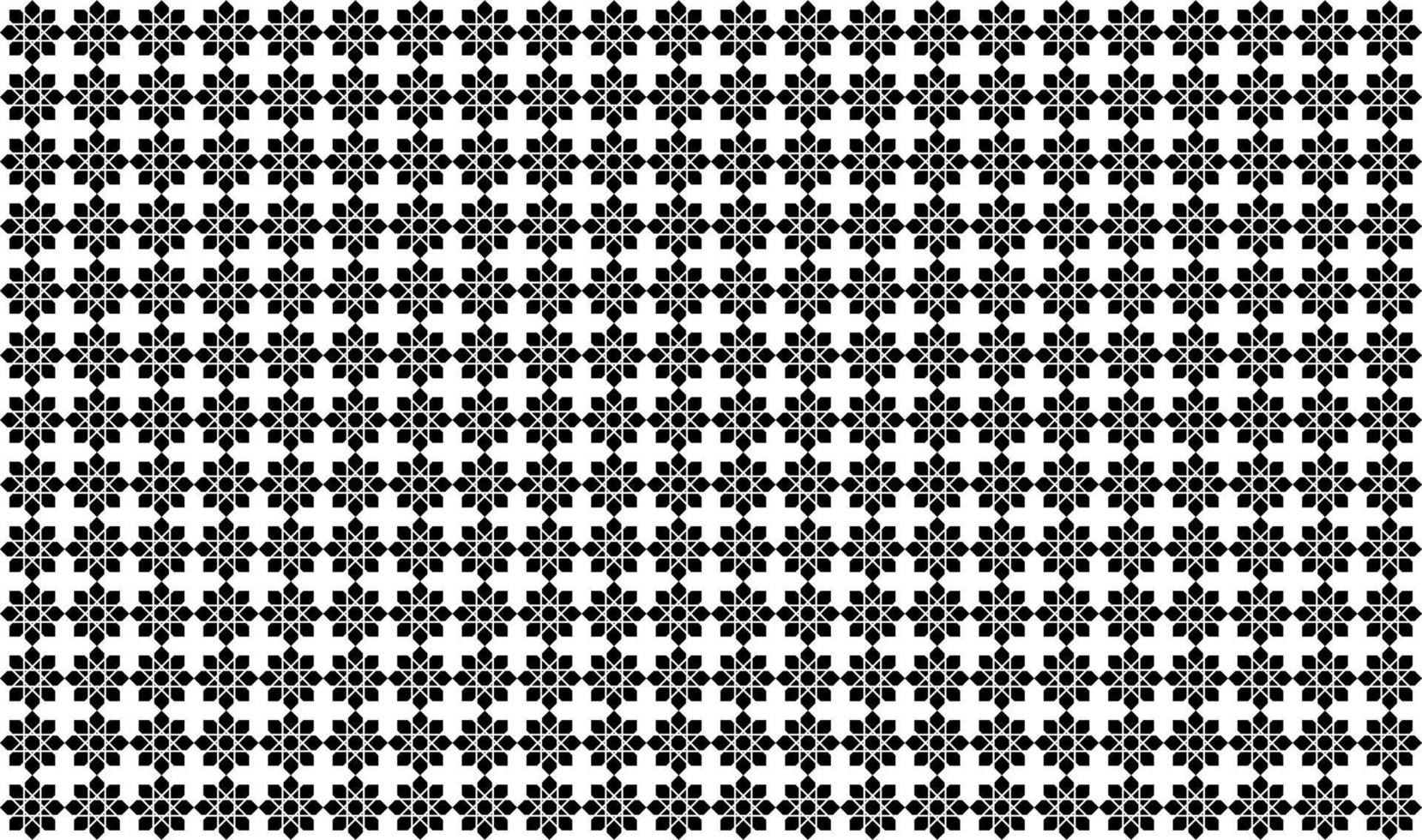 patrón de motivos de forma de estrella de ocho puntas para ornamentación, fondo, decoración para interior, exterior, alfombra, textil, prenda, tela, seda, azulejo, plástico, papel, envoltura, papel pintado, etc. vector