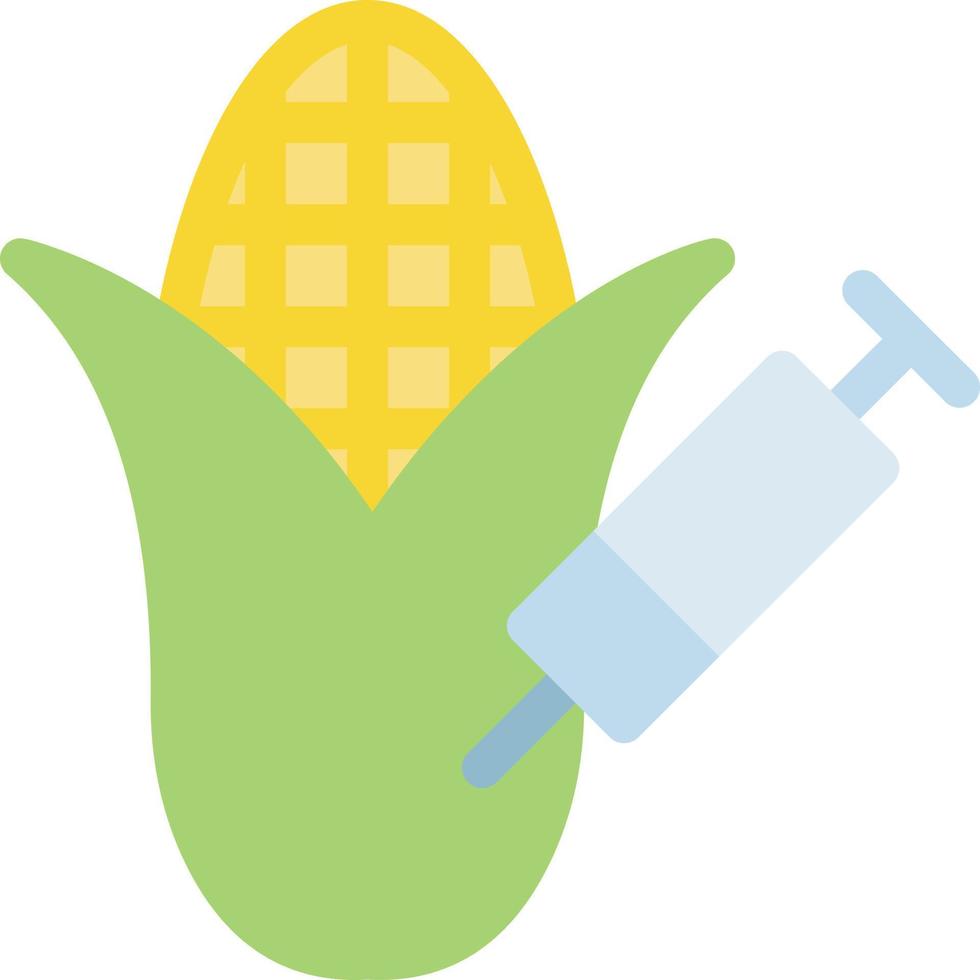 ilustración vectorial de maíz en un fondo. símbolos de calidad premium. iconos vectoriales para concepto y diseño gráfico. vector