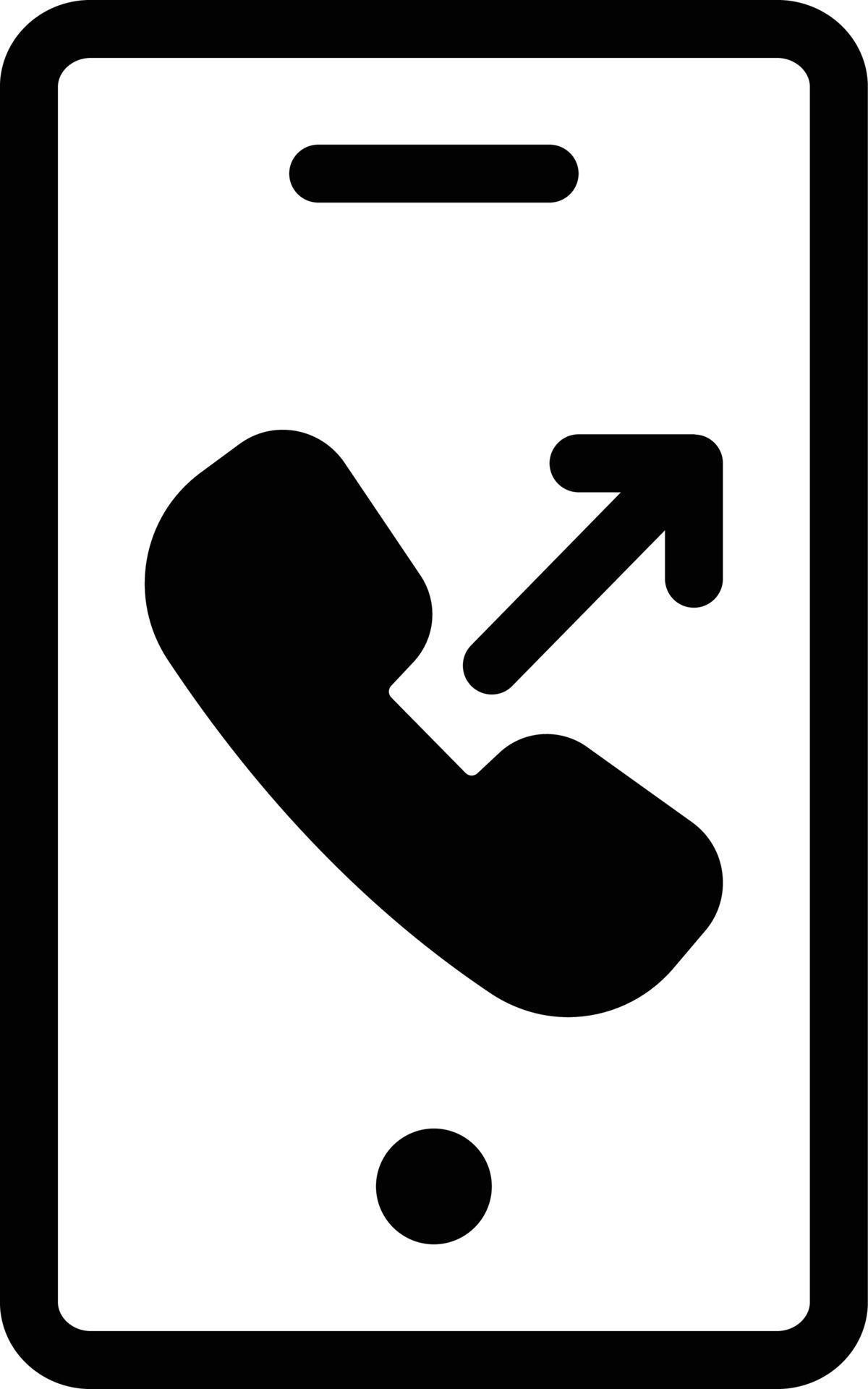 dial call vector illustration on a background.Premium quality symbols.vector icons for concept