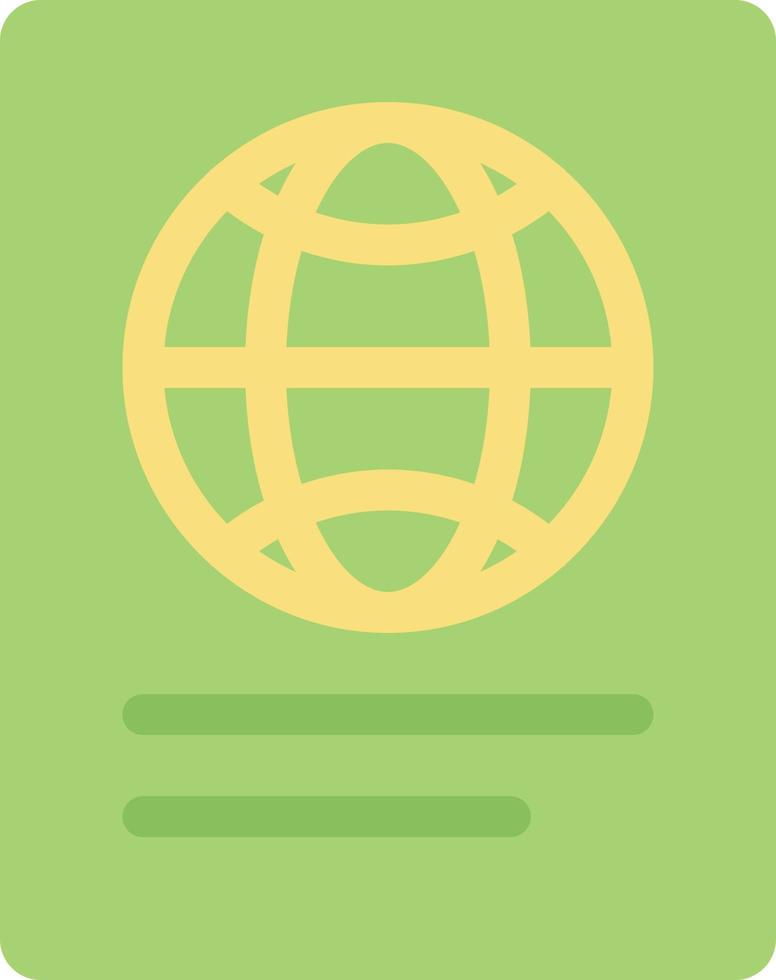 Ilustración de vector de pasaporte en un fondo. Símbolos de calidad premium. Iconos vectoriales para concepto y diseño gráfico.
