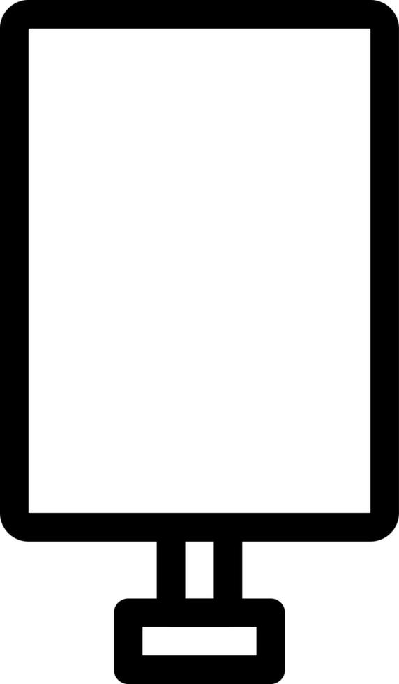 billboard vector illustration on a background.Premium quality symbols.vector icons for concept and graphic design.