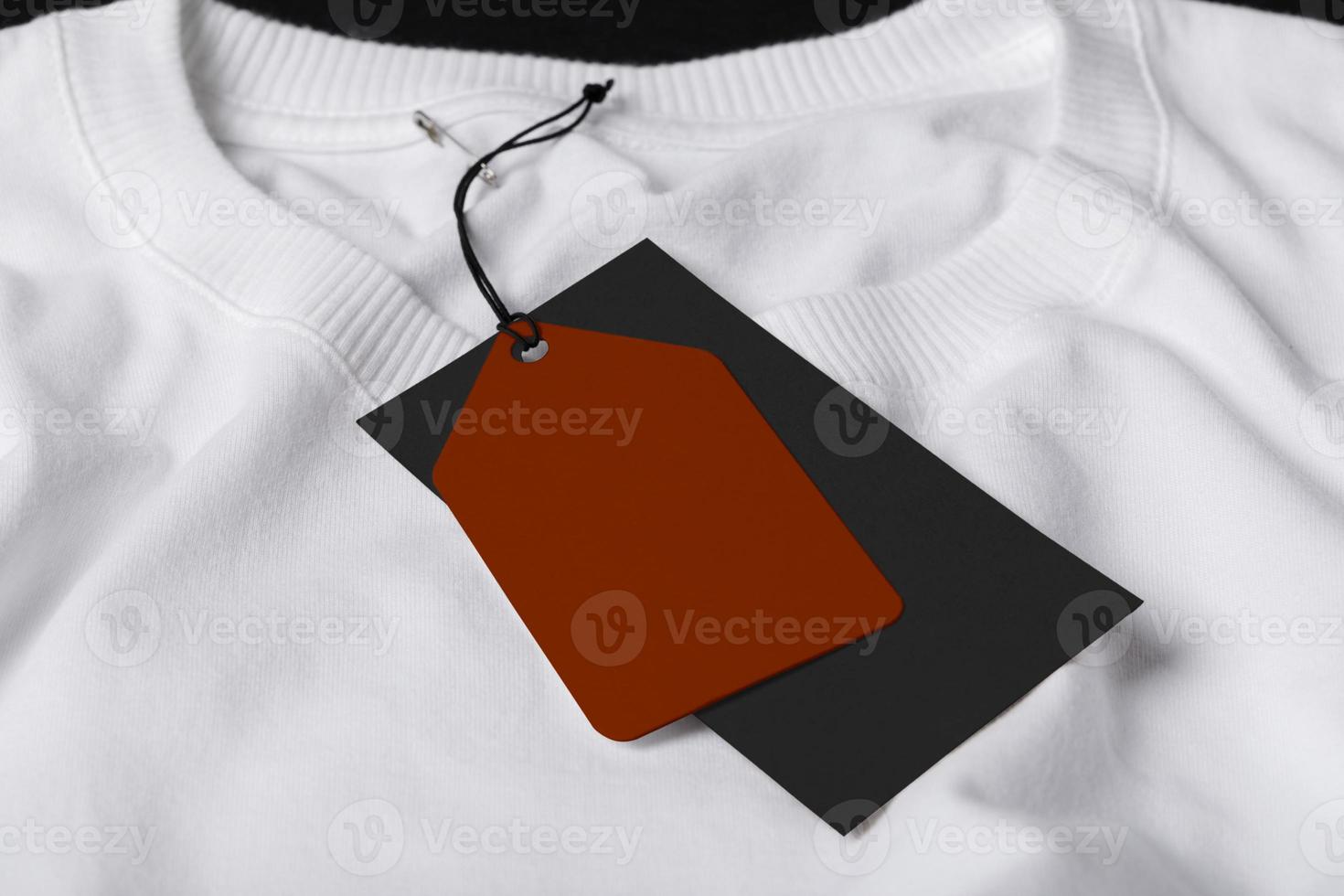 Label Tag mockup template for black friday photo