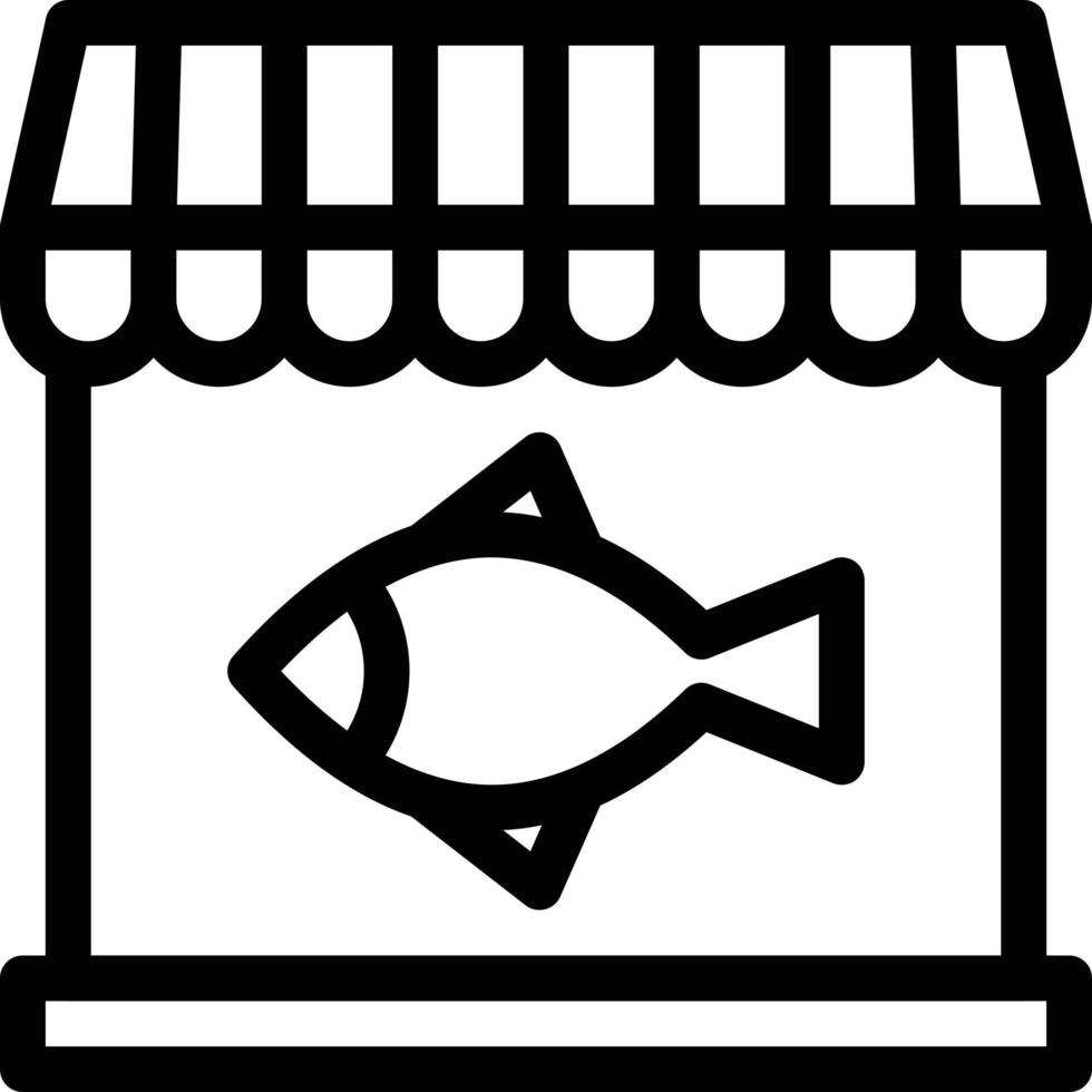 ilustración vectorial de peces en un fondo. símbolos de calidad premium. iconos vectoriales para concepto y diseño gráfico. vector