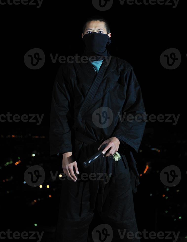 Ninja at night photo