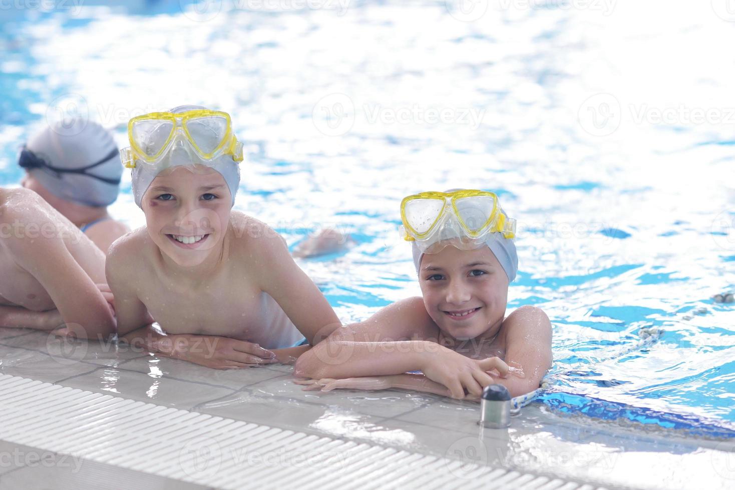 Group of swimmers photo
