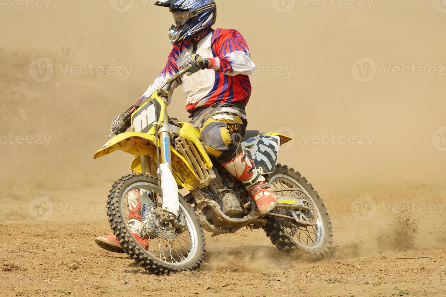 Motocross bike race photo