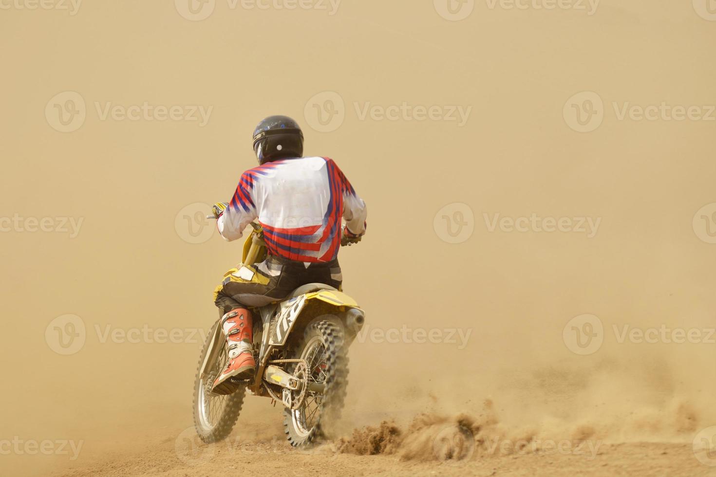 Motocross bike race photo