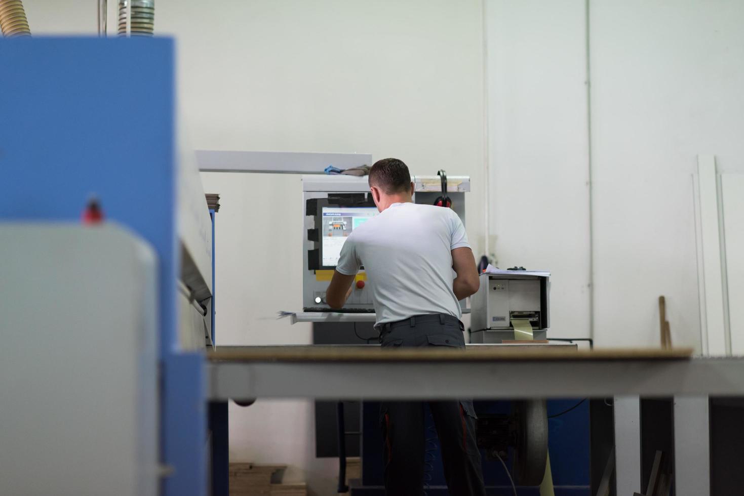 Furniture factory view photo