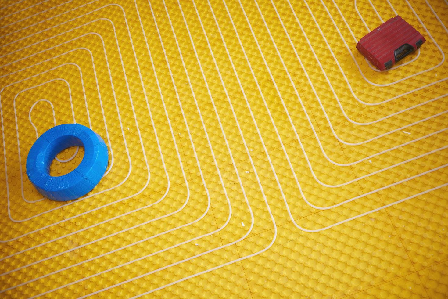 Underfloor heating view photo