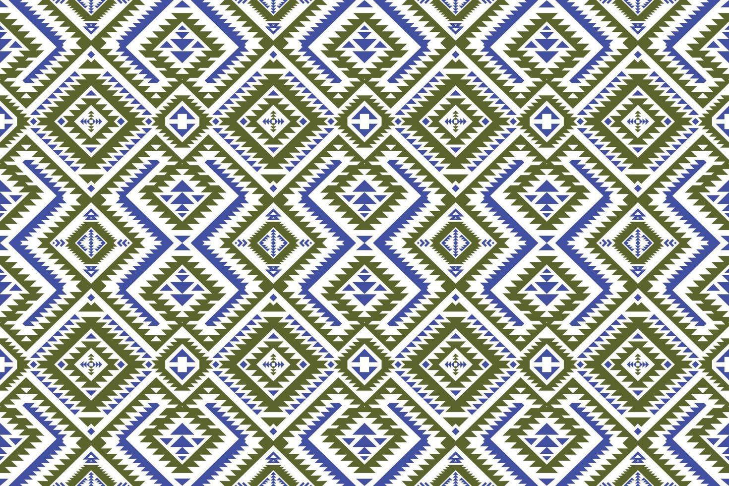 traditional ethnic geometric pattern background design for backgrounds carpet wallpaper clothes wrap fabric seamless embroidery style vector illustration
