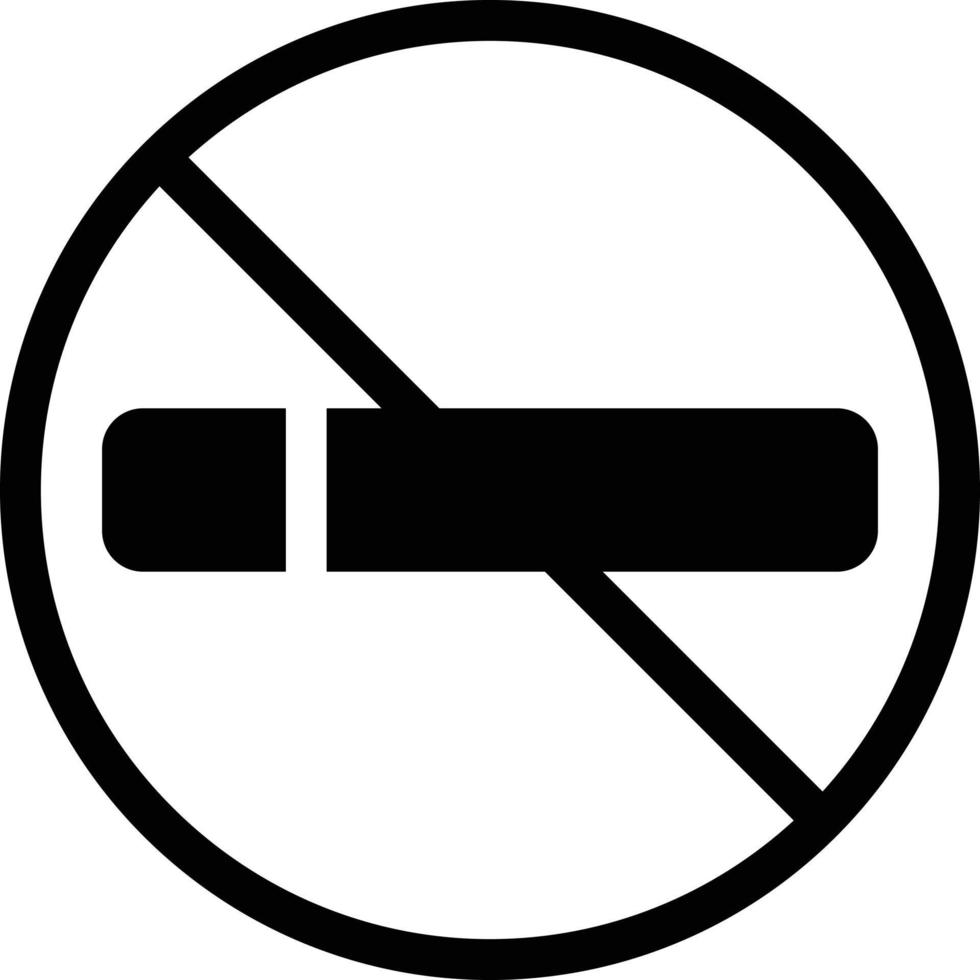 no smoke vector illustration on a background.Premium quality symbols.vector icons for concept and graphic design.