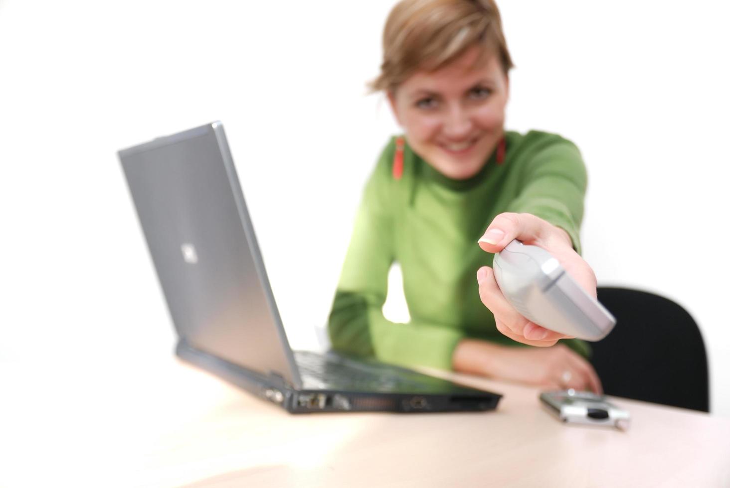 Business woman portrait photo