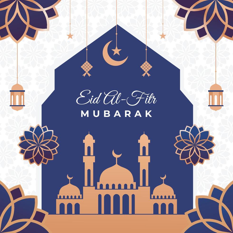 Eid Mubarak Background vector