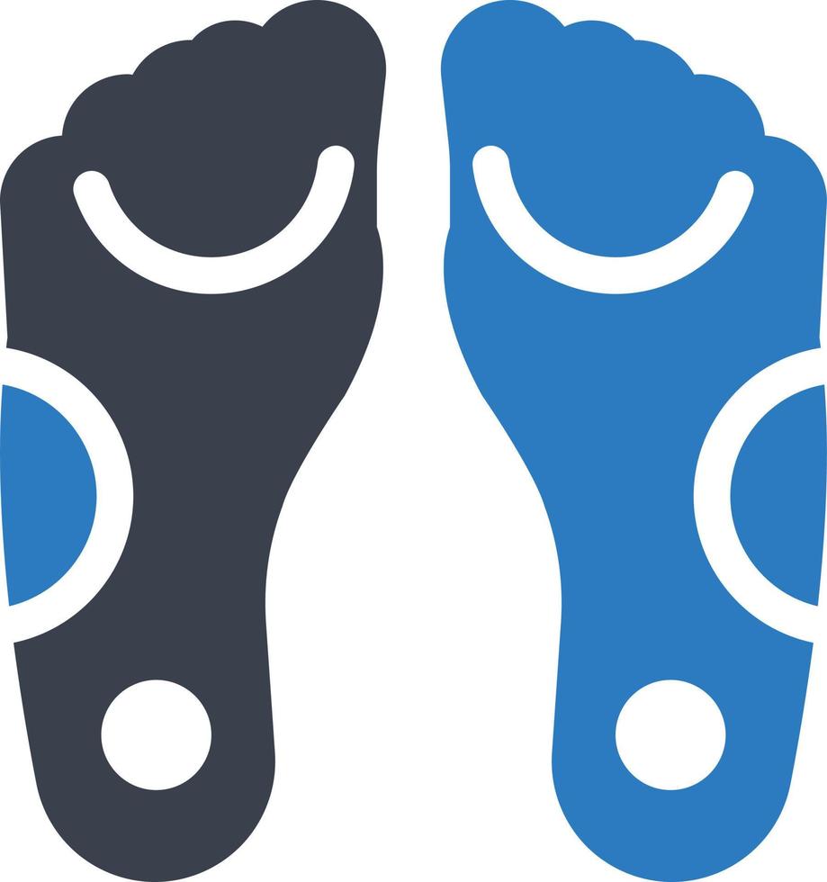 foot vector illustration on a background.Premium quality symbols.vector icons for concept and graphic design.