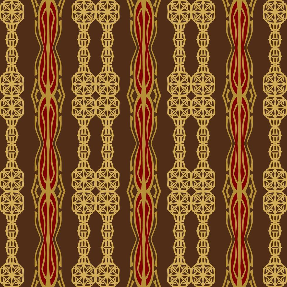Geometric Seamless Pattern with Tribal Shape. Designed in Ikat, Boho, Aztec, Folk, Motif, Luxury Arabic Style. Ideal for Fabric Garment, Ceramics, Wallpaper. Vector Illustration