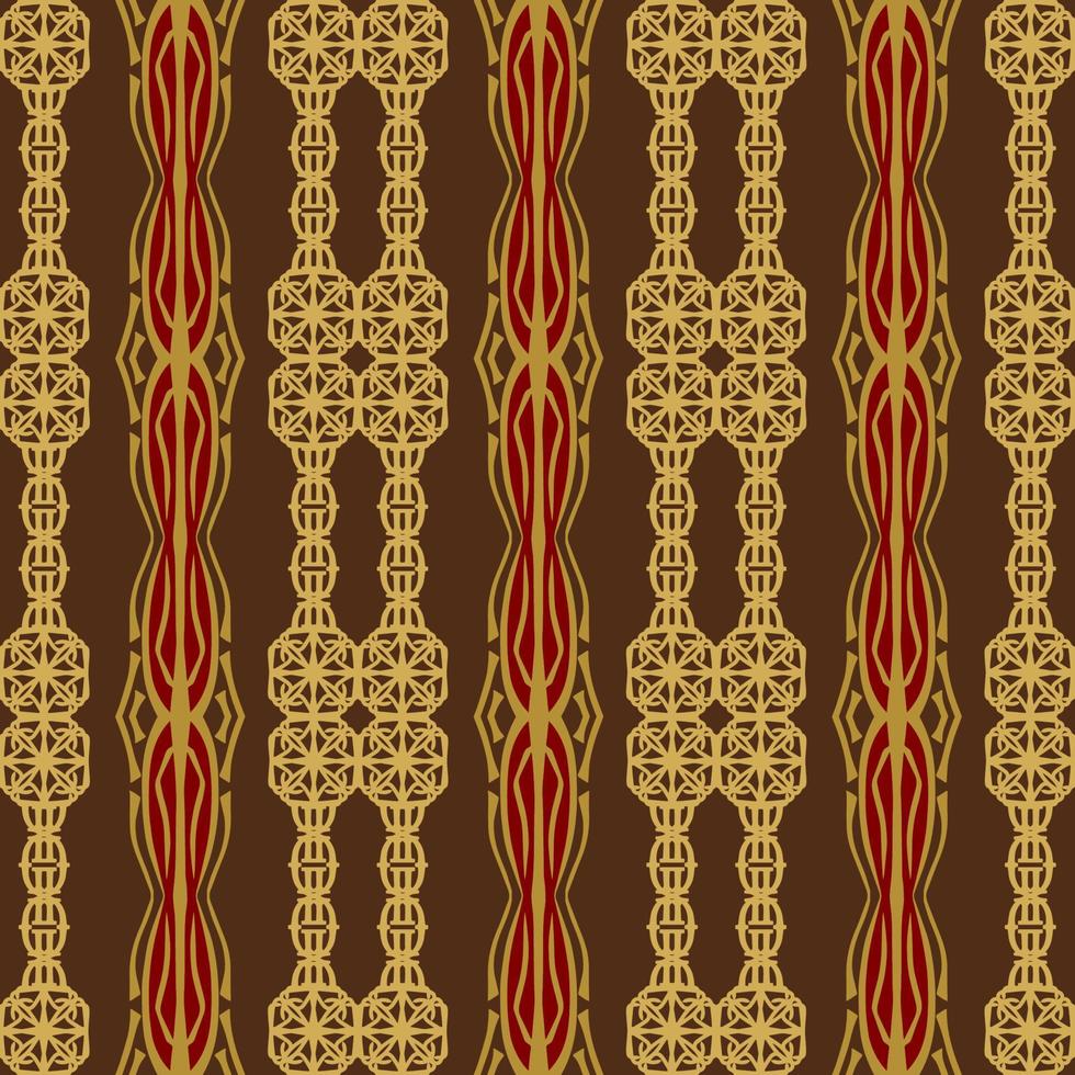 patrón geométrico sin costuras con forma tribal. diseñado en ikat, boho, azteca, folk, motivo, estilo árabe de lujo. ideal para prendas de tela, cerámica, papel pintado. ilustración vectorial vector