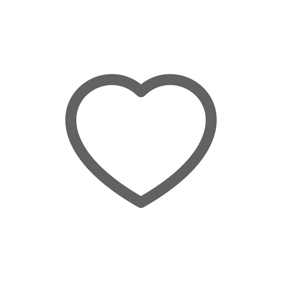 Love icon. Perfect for web design or user interface applications. vector sign and symbol