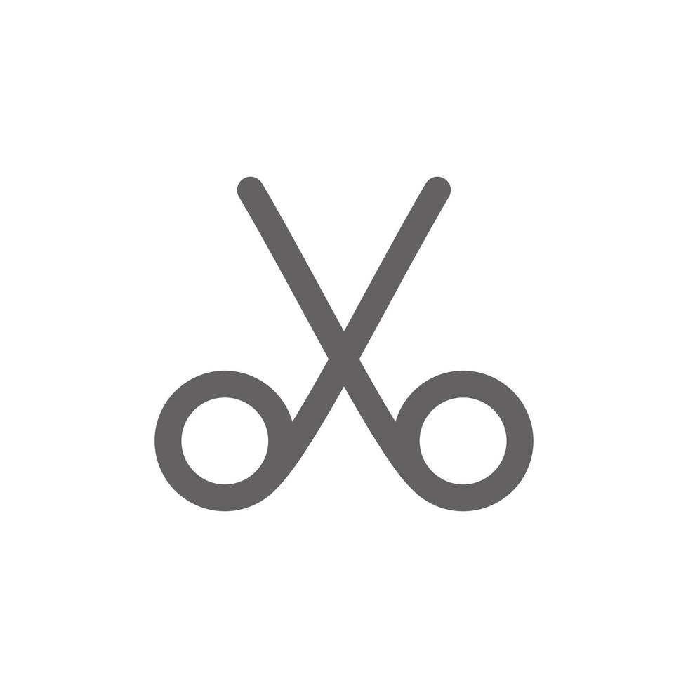 cut icon. Perfect for web design or user interface applications. vector sign and symbol