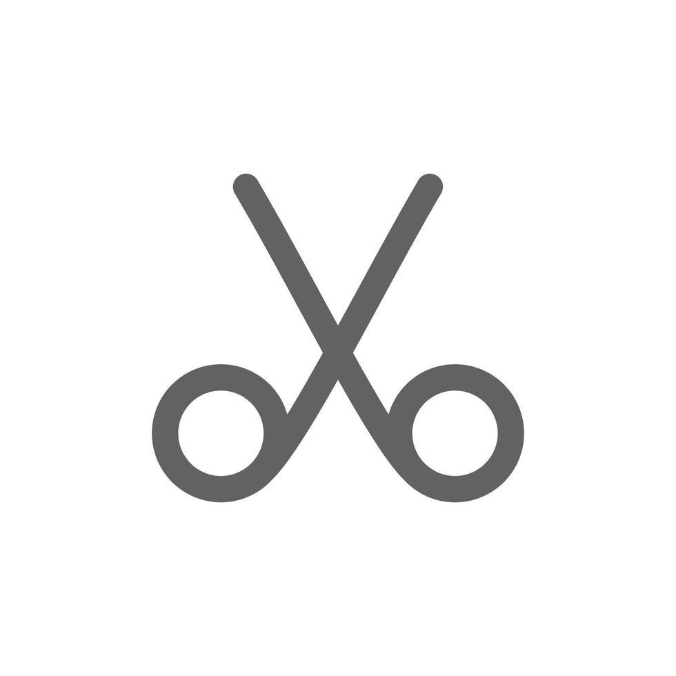 cut icon. Perfect for web design or user interface applications. vector sign and symbol