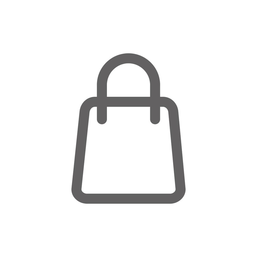 shopping bag icon. Perfect for online shopping website or user