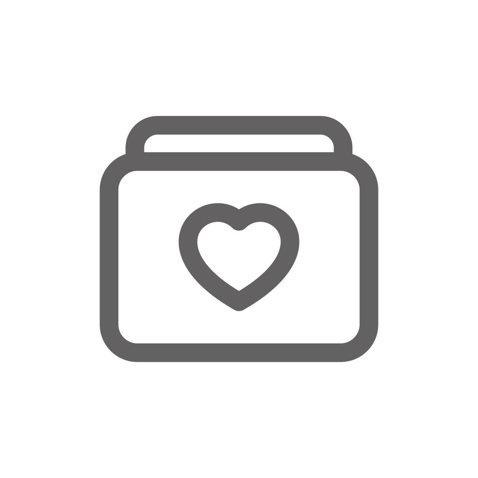 Preferred folder icon. Perfect for web design or user interface applications. vector sign and symbol