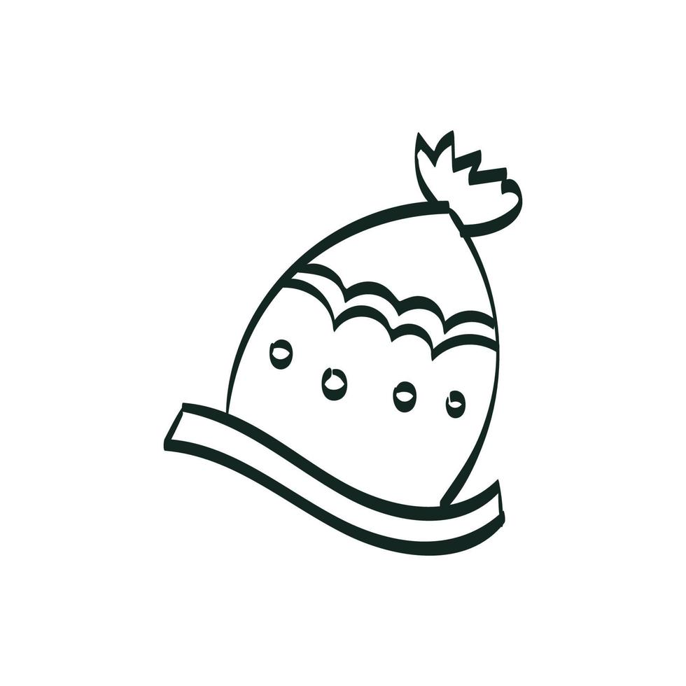 Hygge sticker in flat design for print vector