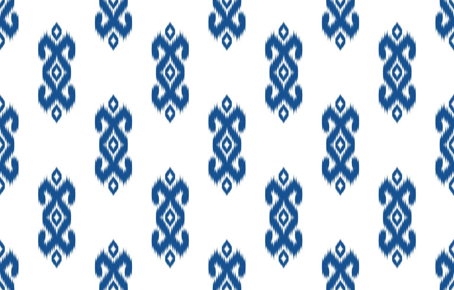 patrón étnico ikat sin costuras en tribal. estilo americano, mexicano. vector