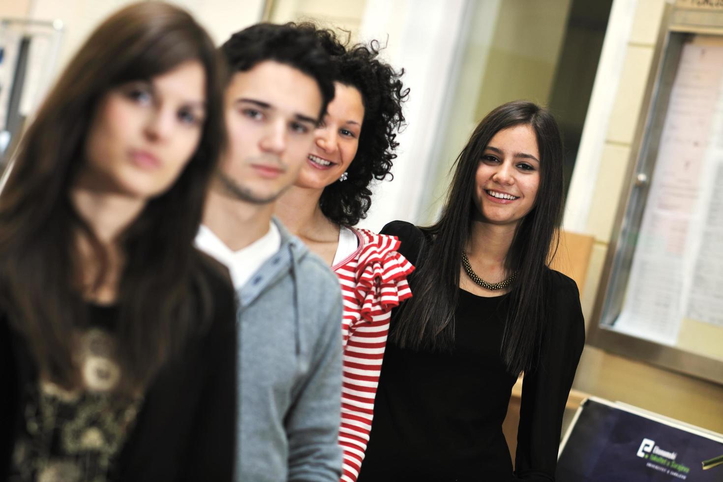 Student group portrait photo