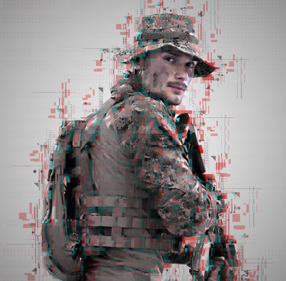 soldier glitch view photo