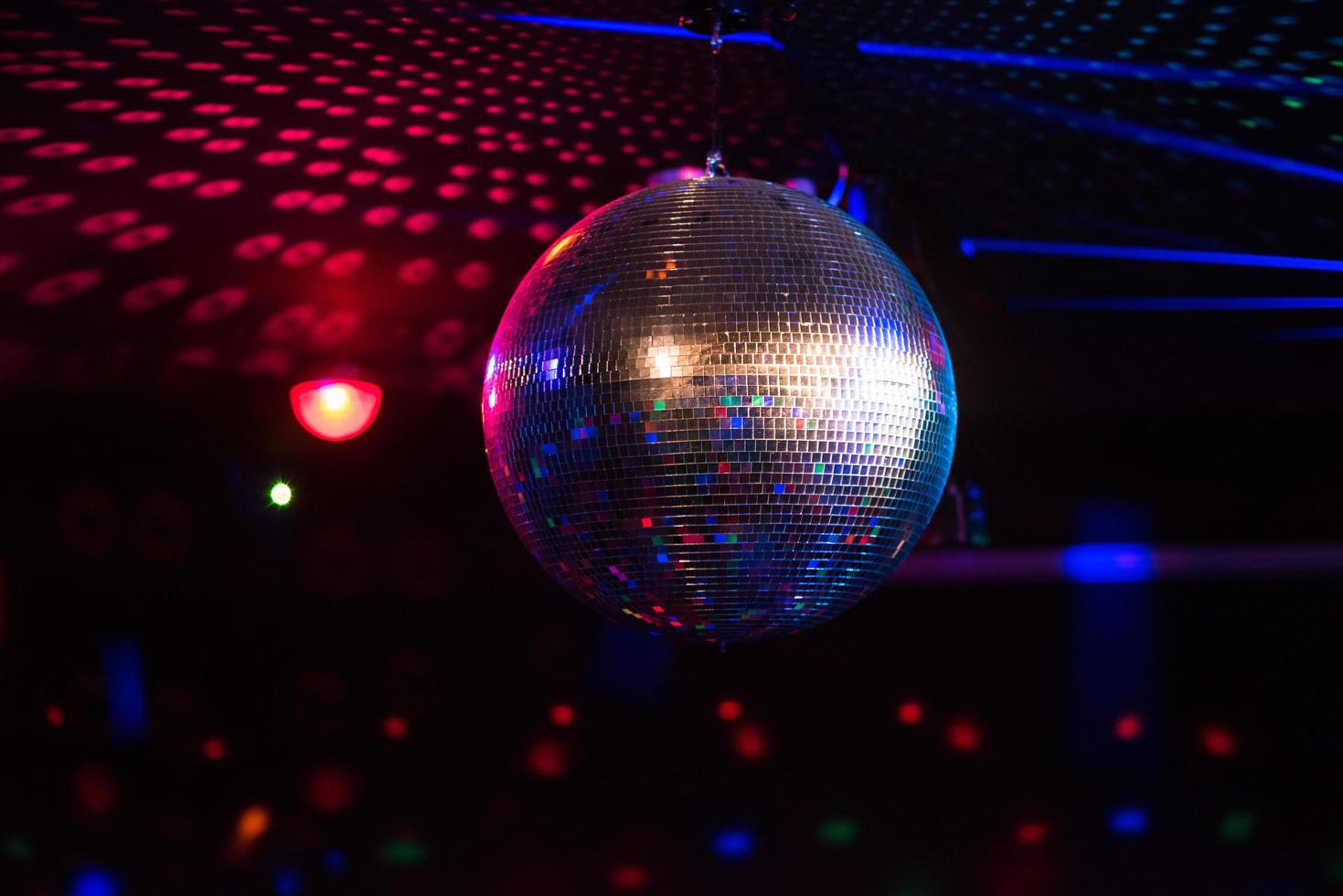 Disco ball view photo