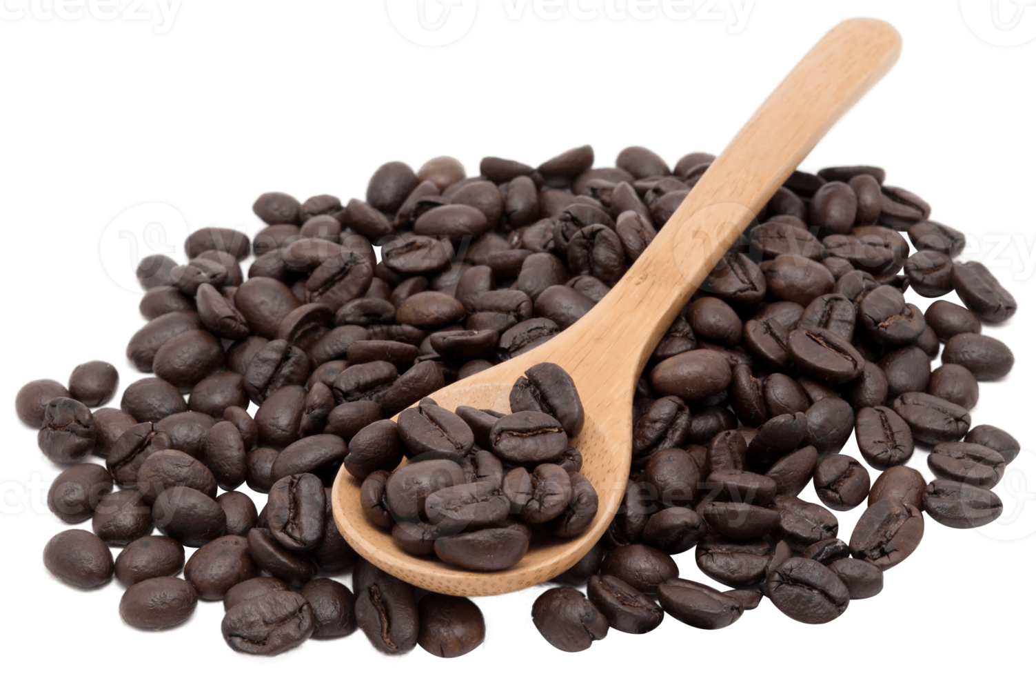 Coffee beans isolated png