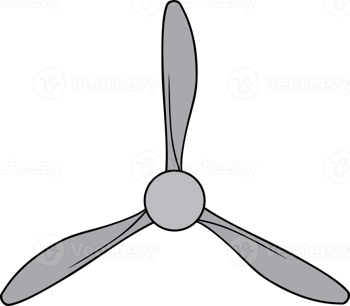 Airplane Propeller Illustration png