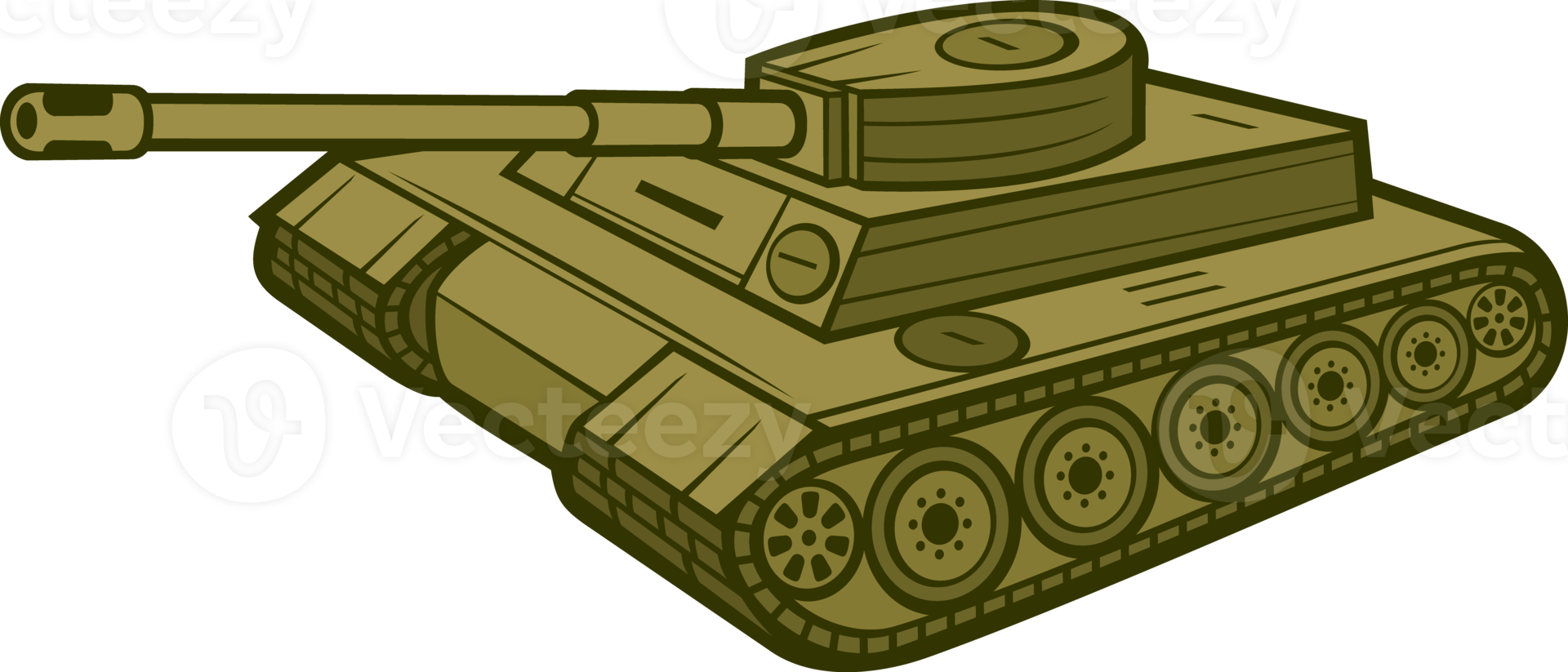 ilustración de tanque militar png