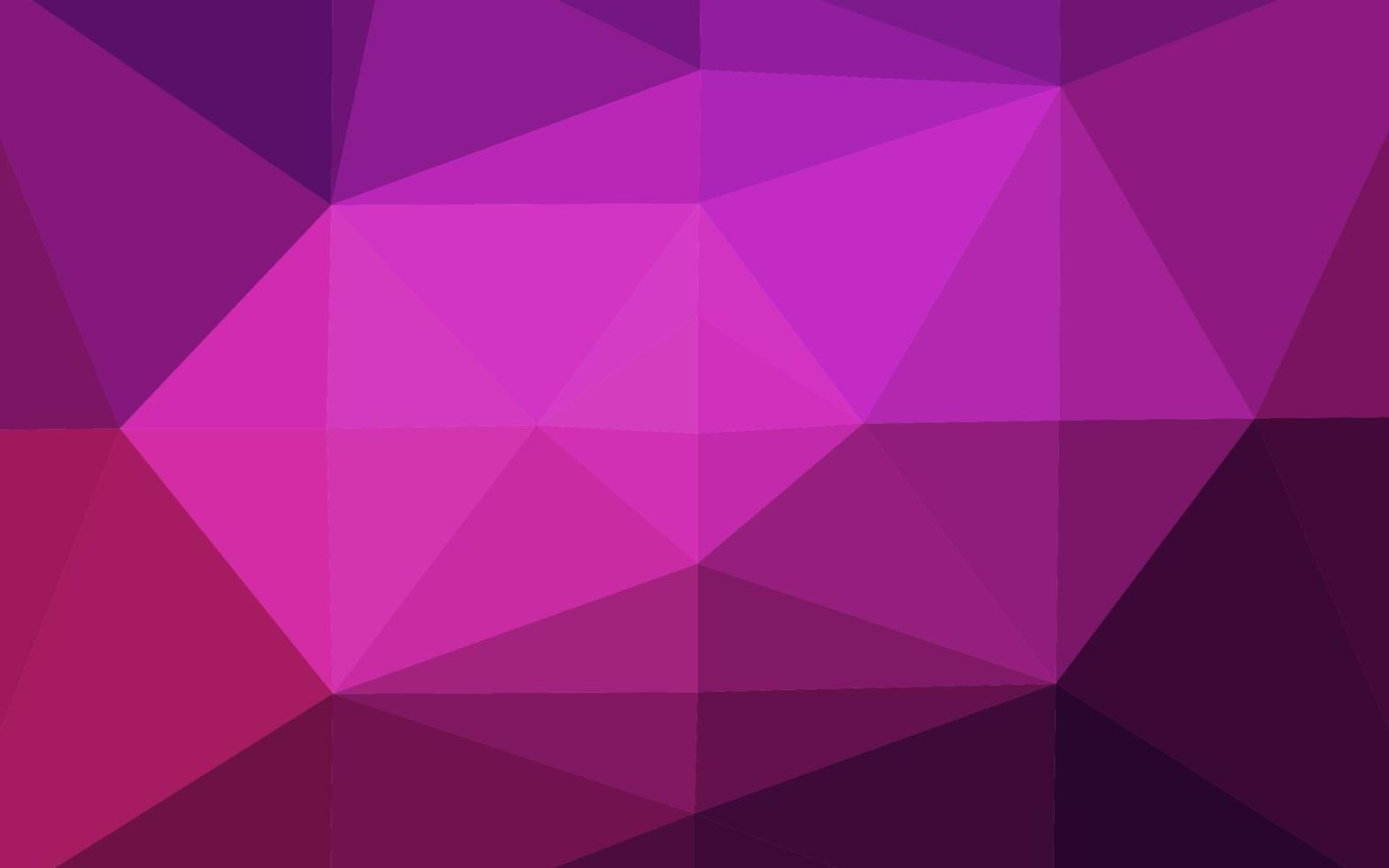 cubierta de mosaico de triángulo vectorial rosa oscuro. vector