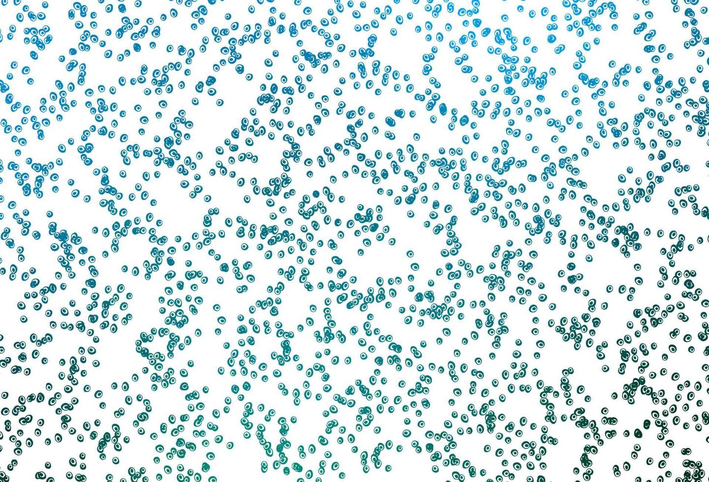 Light Blue, Green vector texture with disks.