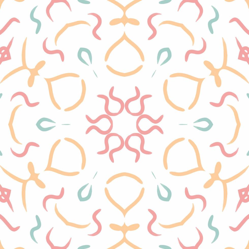 Abstract kaleidoscope background. Beautiful kaleidoscope seamless pattern. Multicolor mosaic texture. Seamless kaleidoscope texture. Unique kaleidoscope design vector