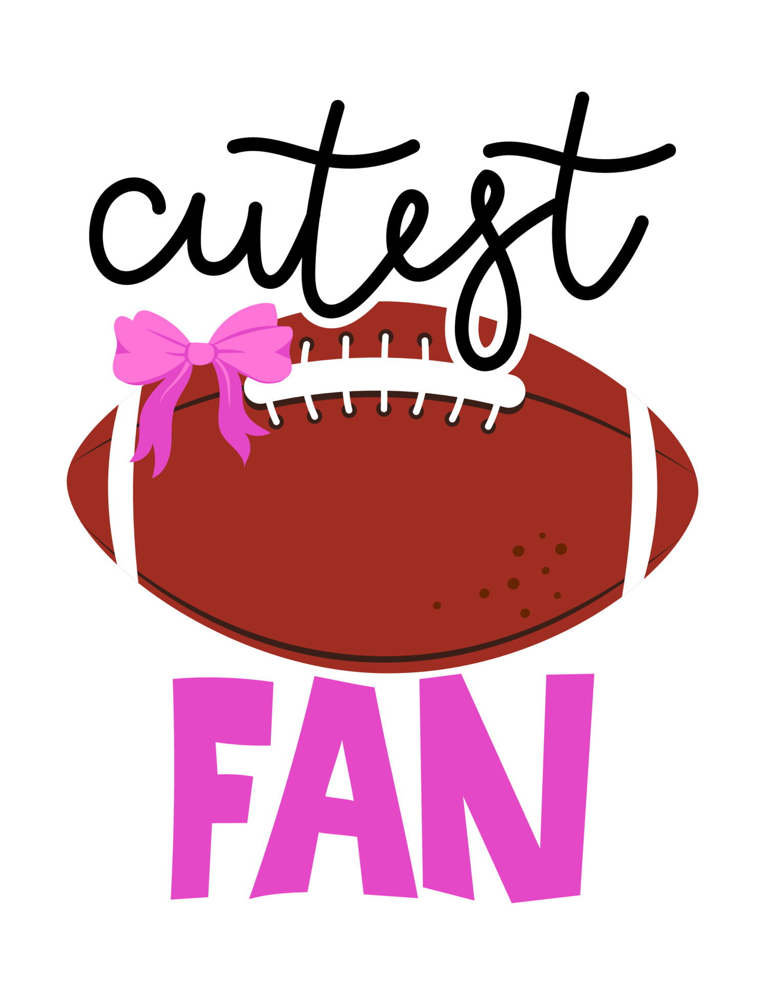 Cutest fan baby boy football outfit. Cute hand drawn nursery football badge with handwritten