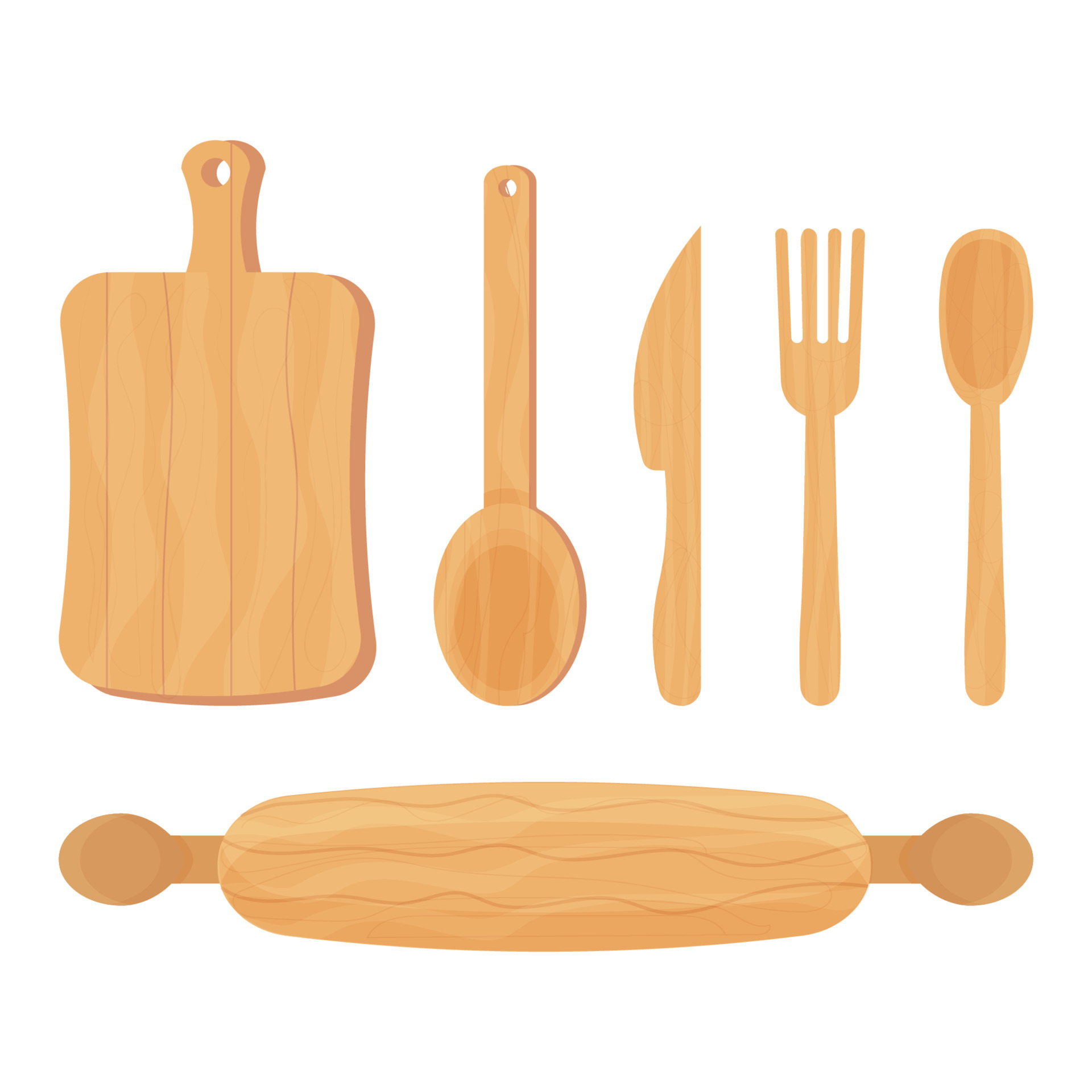 https://static.vecteezy.com/system/resources/previews/011/618/773/original/set-of-cooking-wooden-kitchen-tools-spoon-knife-fork-rolling-pin-isolated-on-white-background-ecological-material-reusable-illustration-vector.jpg