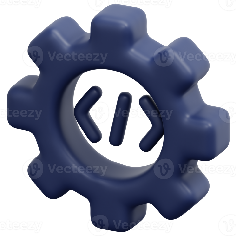 codierung 3d-render-symbol-illustration png