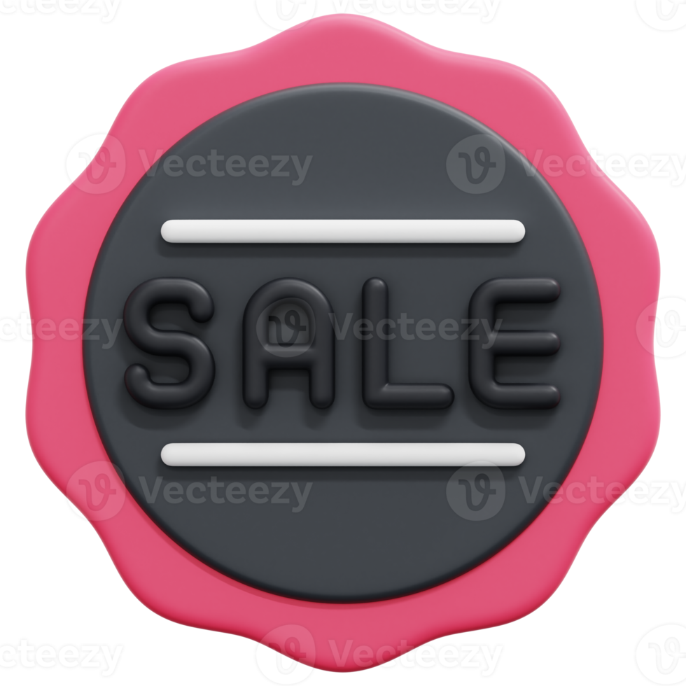 online sale 3d render icon illustration png