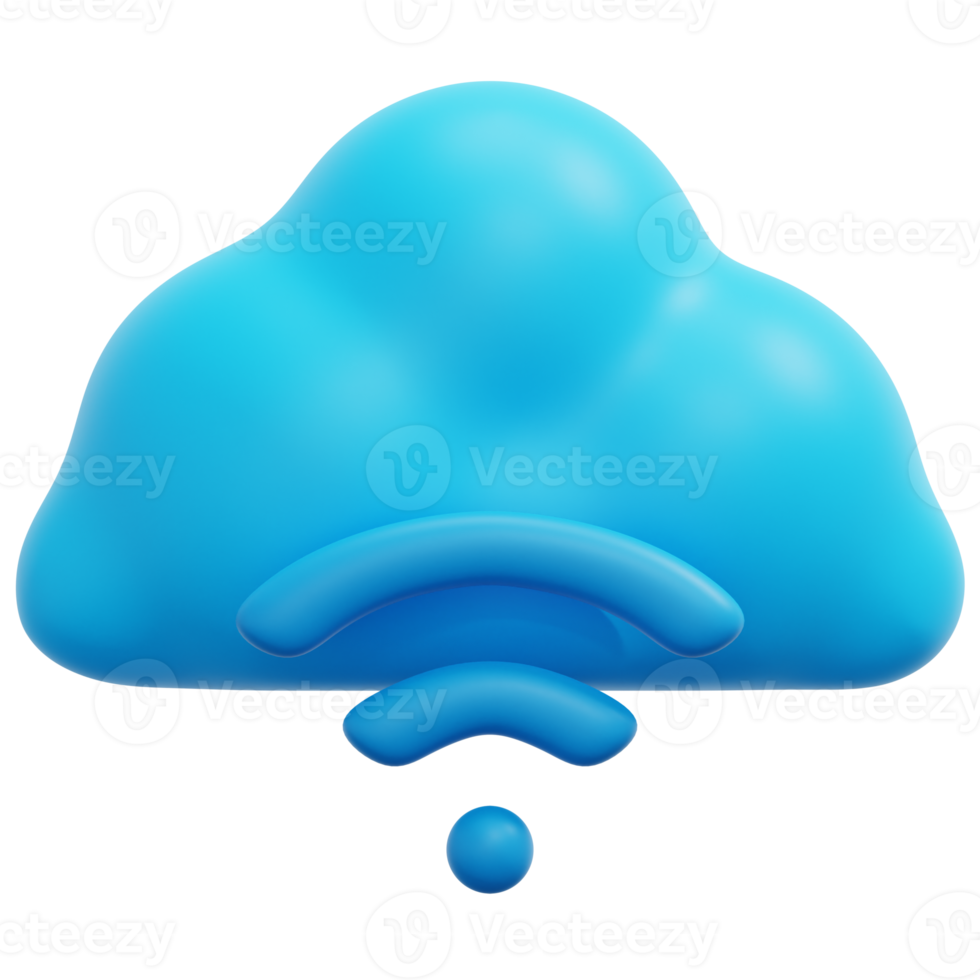 internet 3d render icon illustration png