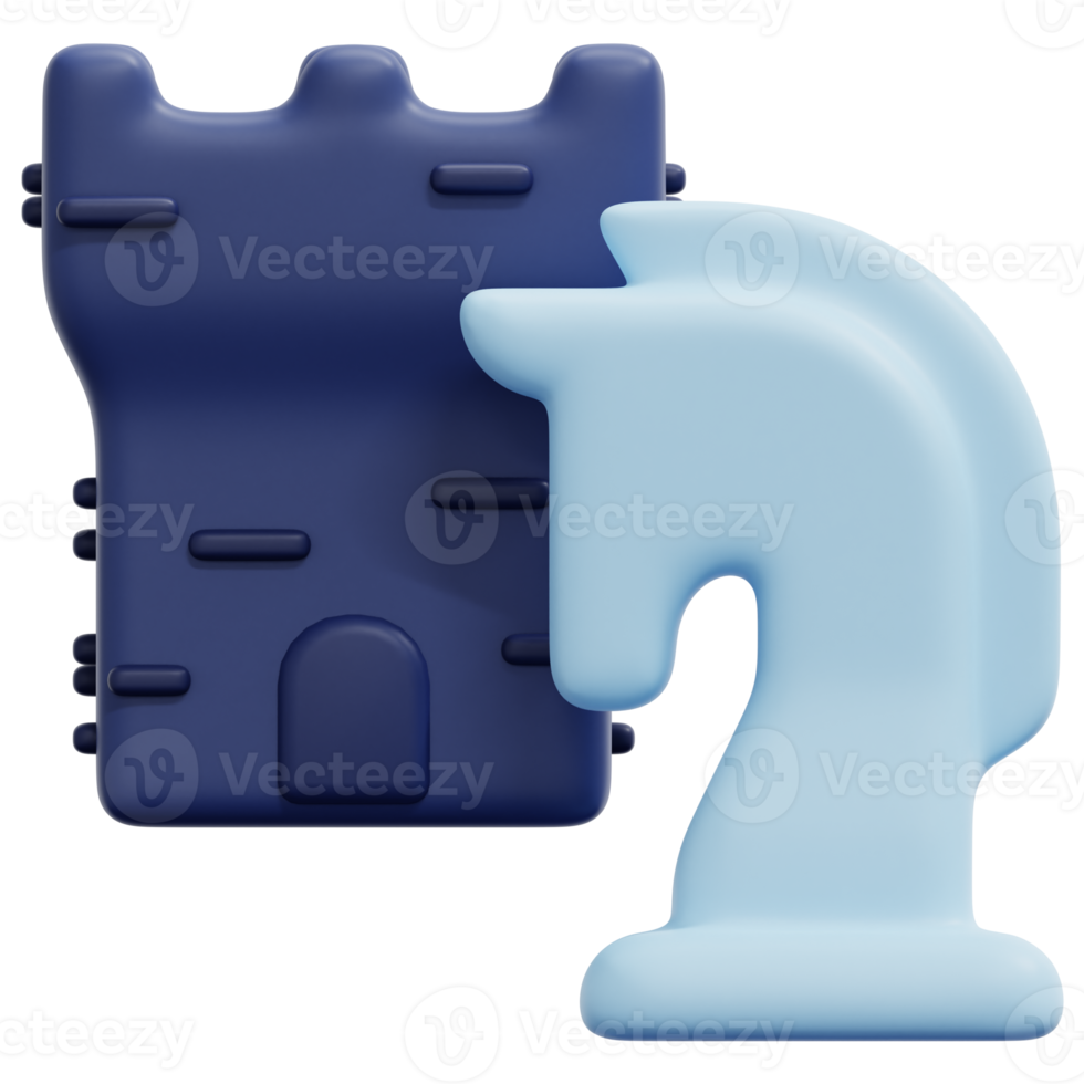 rts 3d render icon illustration png