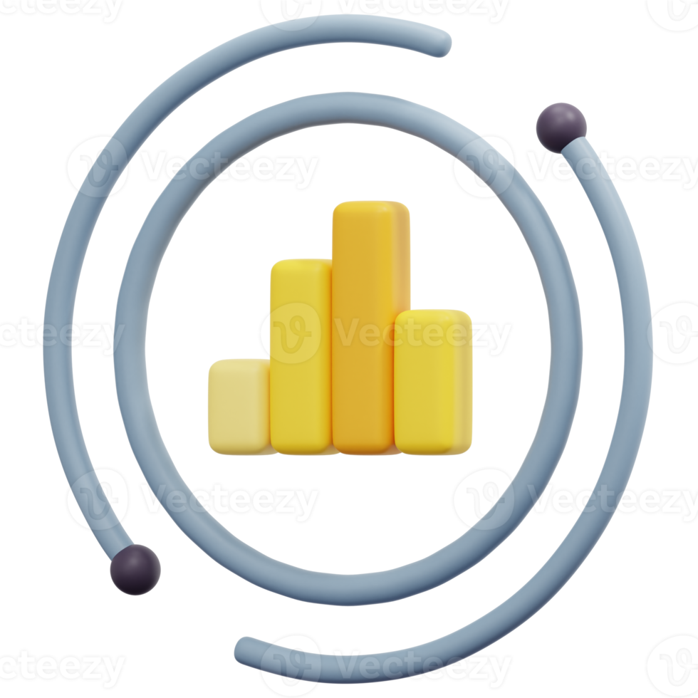 process 3d render icon illustration png