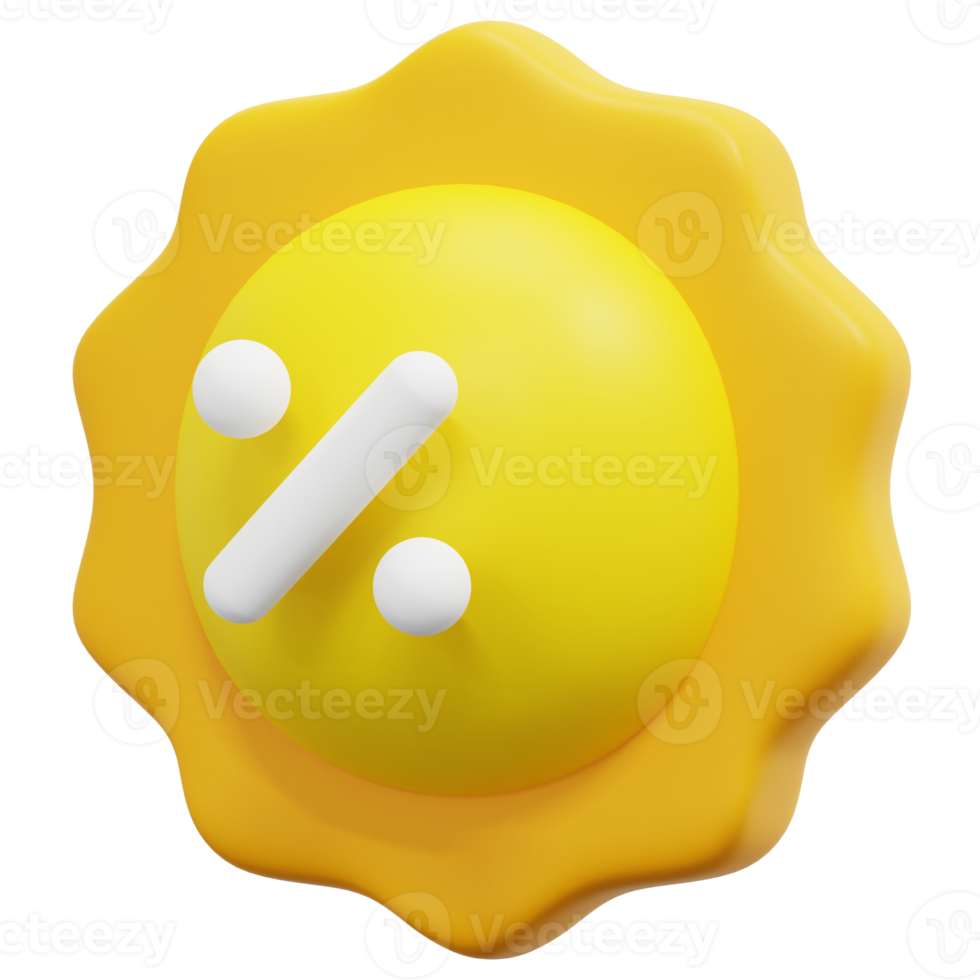 summer sale 3d render icon illustration png