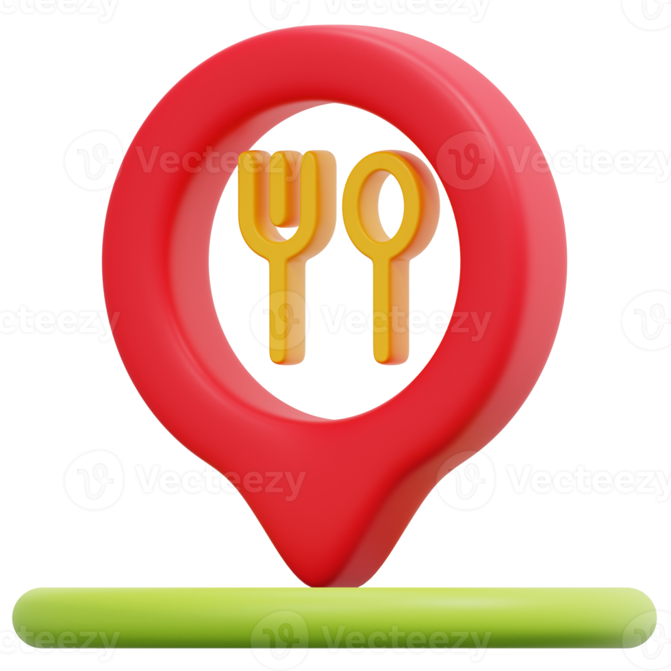 food 3d render icon illustration png