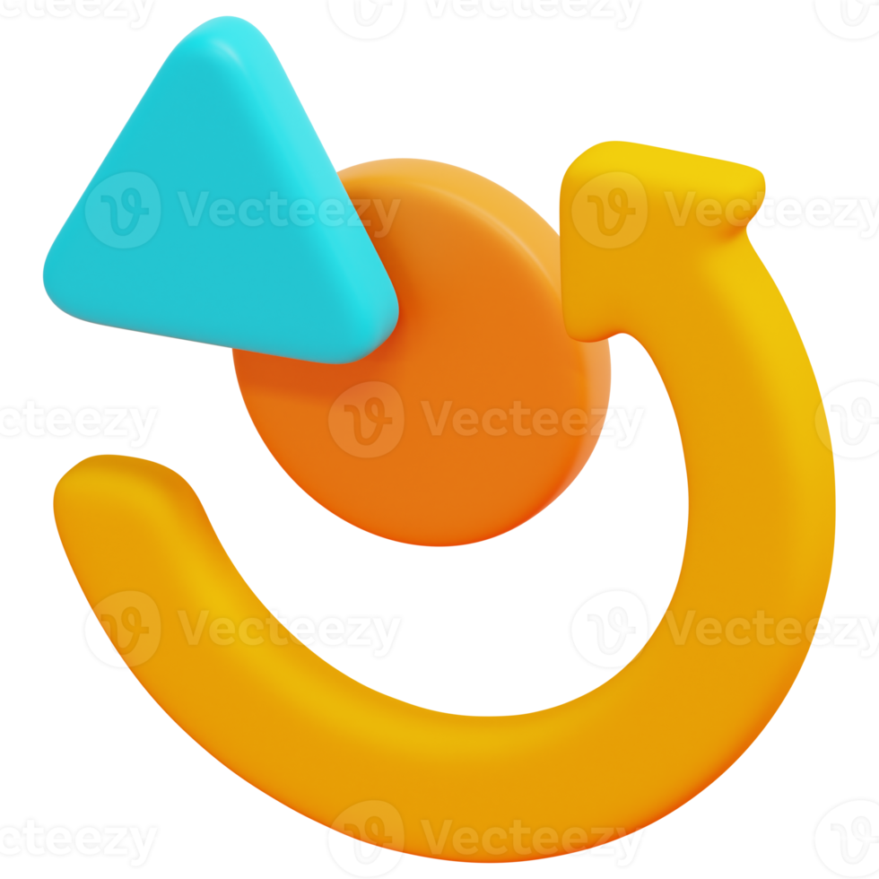 pick 3d render icon illustration png